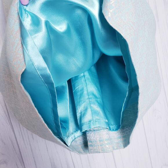 Lilly Pulitzer Raya Metallic Strapless Sheath Dress Beaded Knee Length Lined - Picture 11 of 14